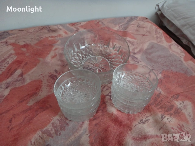 Полски стъклен сервиз, снимка 5 - Сервизи - 53221587