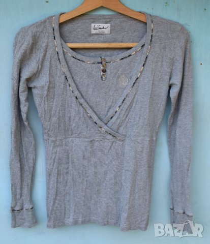 Luis Trenker дамска блуза сива, снимка 2 - Тениски - 33547744