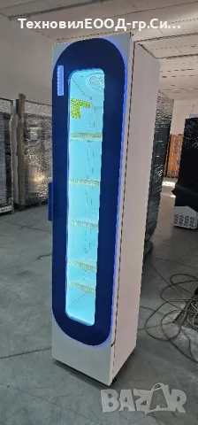 Слим Хладилна витрина 200х47х47, снимка 3 - Витрини - 48526416