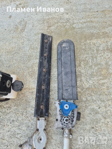 бензинов храсторез и резачка за клони. работи перфектно. , снимка 2 - Градинска техника - 53437176