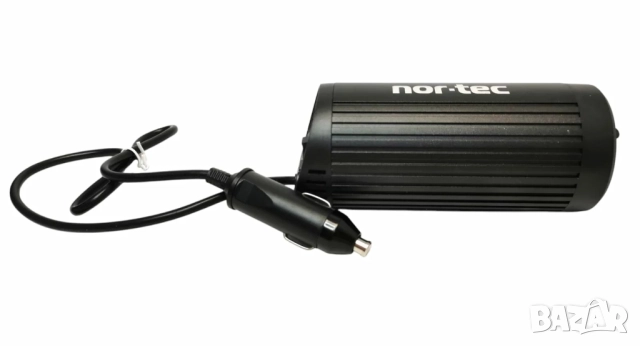 NOR-TEC ИНВЕРТОРЕН АВТОМОБИЛЕН КОНВЕРТОР 12V-220V - 150W, снимка 5 - Аксесоари и консумативи - 51783923