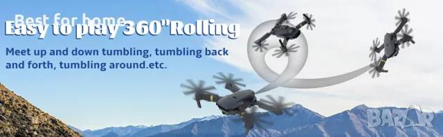 Дрон E58 с 4Kbкамера от JEAOUSM, снимка 9 - Дронове и аксесоари - 49240357