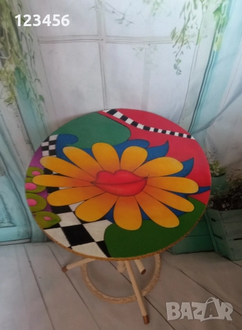 Артистична масичка , снимка 3 - Маси - 52934609