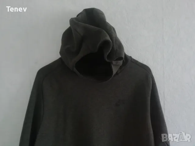 Nike Tech Fleece Pullover Hoody Legion Green Heather оригинално горнище хууди с качулка XL, снимка 3 - Спортни дрехи, екипи - 47481122