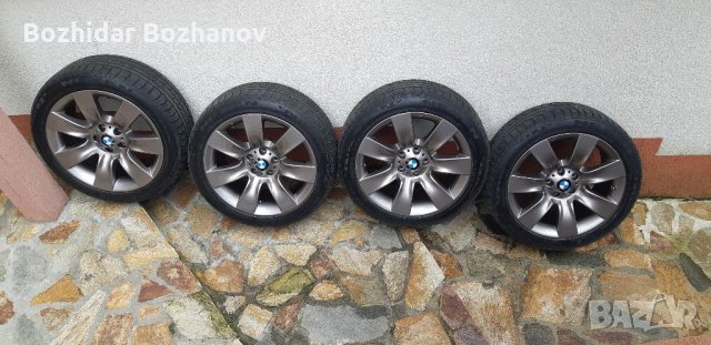 BMW 19" 5x120 оригинални със зимни гуми 245/45/19