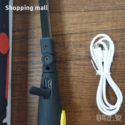  LED РАБОТНА ЛАМПА С МАГНИТ Лед прожектор  фенер 37 см, снимка 15 - Други инструменти - 35441897