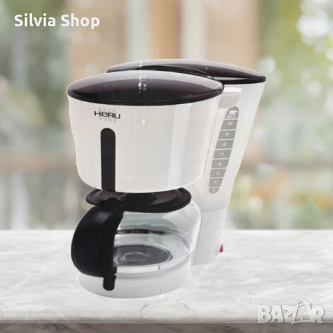 Елегантна кафемашина HERU KA 12510, снимка 3 - Кафемашини - 49579696