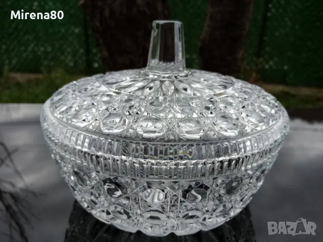 Кристална бонбониера, снимка 2 - Други - 49660841