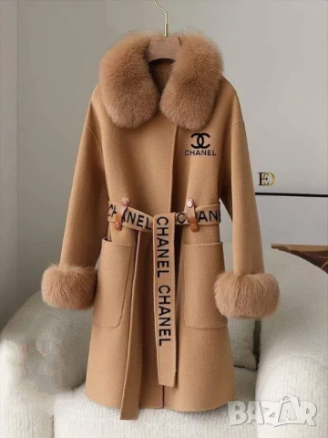 палта louis vuitton chanel , снимка 2 - Палта, манта - 50761509