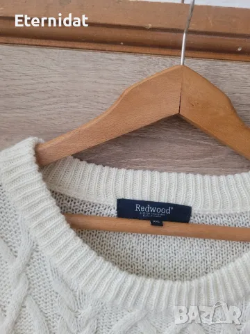 Пуловер плетиво , снимка 3 - Блузи с дълъг ръкав и пуловери - 49184339