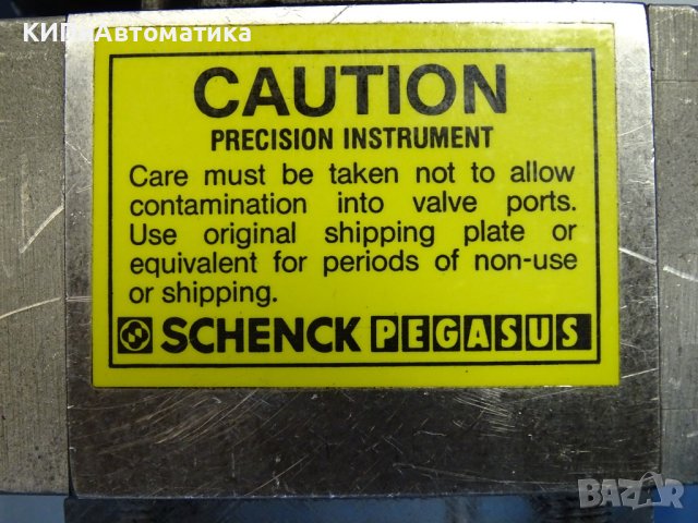 серво клапан Schenck PEGASUS 131A servo valve Telehoist, снимка 6 - Резервни части за машини - 43861792