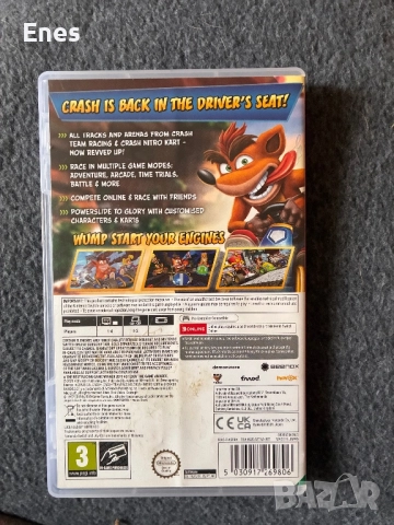 Crash Team Racing Nitro-Fueled – Игра за Nintendo Switch , снимка 2 - Игри за Nintendo - 52305826