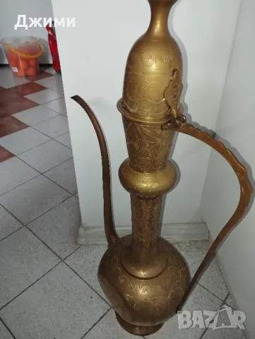 голям масивен ибрик, снимка 3 - Антикварни и старинни предмети - 48353177