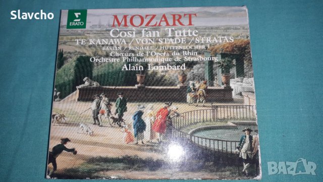 Дискове на - Волфганг Амадеус Моцарт/ MOZART BOX 3 CD COSI FAN TUTTE/ ALAIN LOMBARD, снимка 1 - CD дискове - 42961559