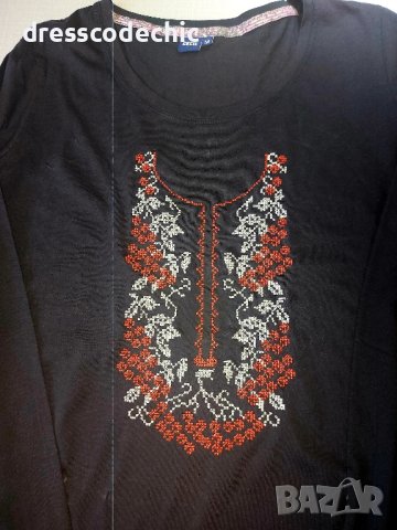  БРОДИРАНИ с шевици тениски и блузи. , снимка 6 - Тениски - 43676550