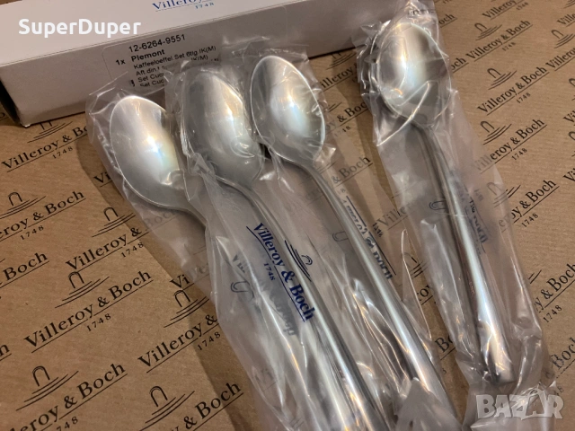 Villeroy & Boch десертни вилички § лъжички х 6 бр, снимка 9 - Прибори за хранене, готвене и сервиране - 52858024