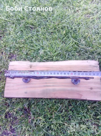 Дръжка от ковано желязо с подвижни топчета , снимка 4 - Други - 50132468