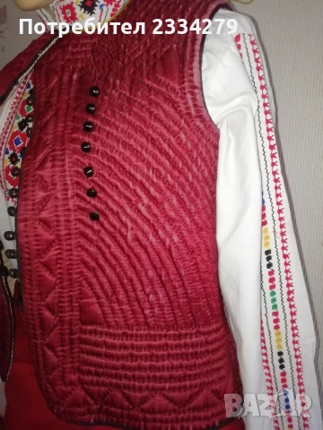 Стар пищимал-пола, автентичен елек , снимка 7 - Антикварни и старинни предмети - 52257462