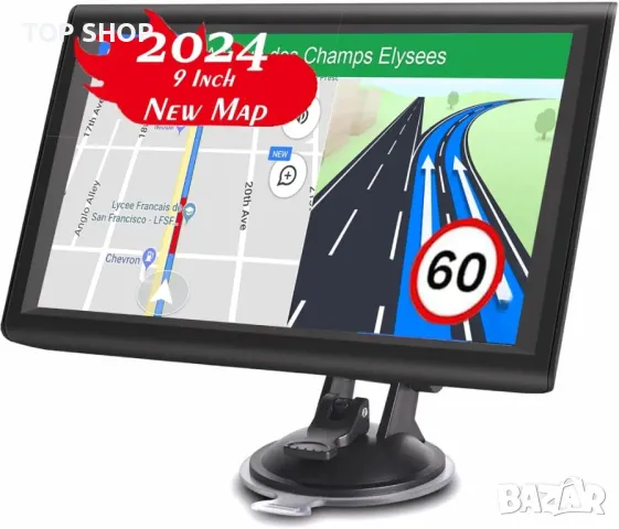 GPS сателитна навигация 9" 256MB+ 16GB от NAVRAF, снимка 3 - Навигация за кола - 49106002