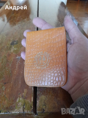 Стар кожен калъф Обувен Завод 9ти Септември, снимка 3 - Други ценни предмети - 53168162