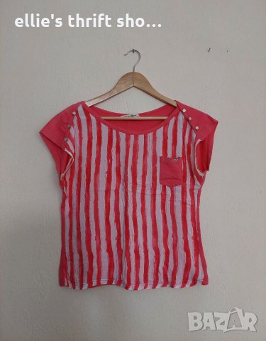 Дамска розова тениска в размер М, снимка 1 - Тениски - 35249058