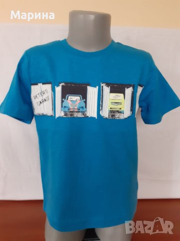 Нови памучни тениски за момче р.110-116, снимка 11 - Детски тениски и потници - 40641203