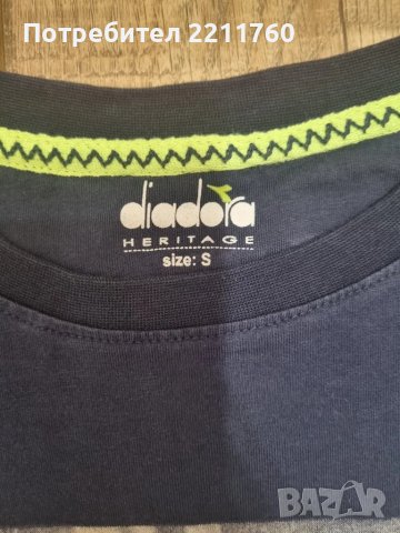 Блуза с дълъг ръкав  Diadora , снимка 2 - Блузи с дълъг ръкав и пуловери - 47753721