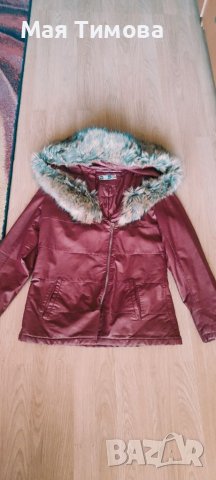 Дамско яке еко кожа, снимка 3 - Якета - 40051224