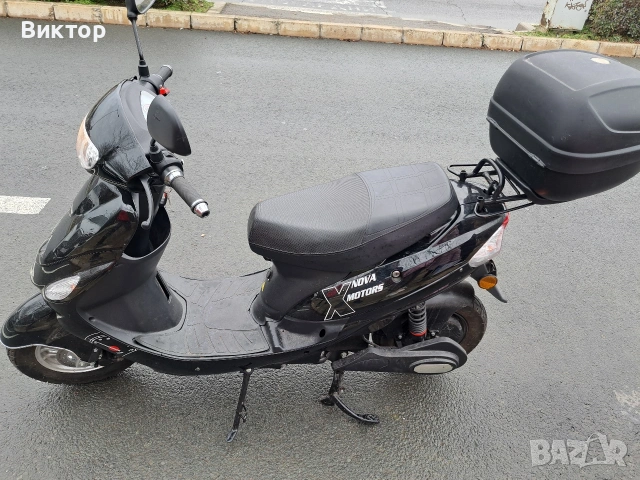 🔌 Електрически скутер NOVA MOTORS – с документи, 45 км/ч, снимка 6 - Мотоциклети и мототехника - 53055757