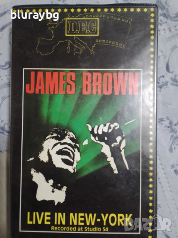 James Brown – Live In New York VHS