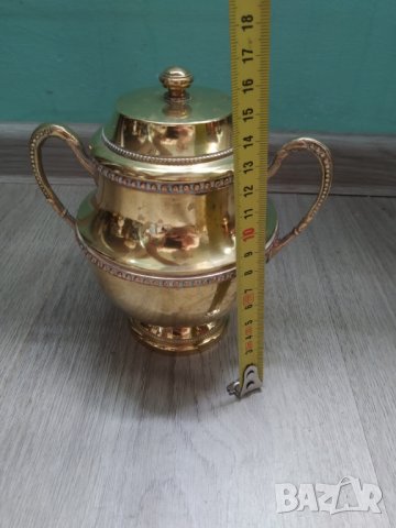 барокова месингова захарница, снимка 2 - Други ценни предмети - 40217963