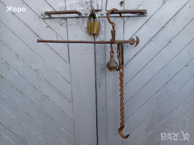 възрожденски старинен кантар тупузлия, снимка 4 - Други ценни предмети - 48815566