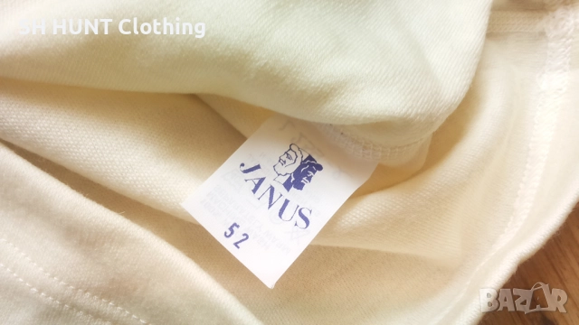 JANUS NORWAY T-Shirt 100% Merino Wool размер 52 / L тениска 100% Мерино Вълна - 1361, снимка 5 - Тениски - 51434432