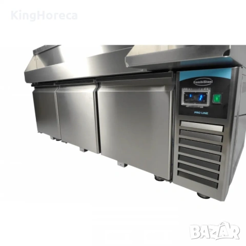 Хладилен плот - три врати, 280 литра, снимка 8 - Обзавеждане на кухня - 53229135