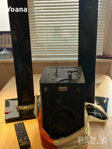 ДОМАШНО КИНО SAMSUNG+ОЩЕ 5 ТОНКОЛОНИ, снимка 7 - Плейъри, домашно кино, прожектори - 51798837