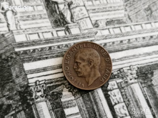 Монета - Италия - 5 чентесими | 1934г., снимка 2 - Нумизматика и бонистика - 28053482