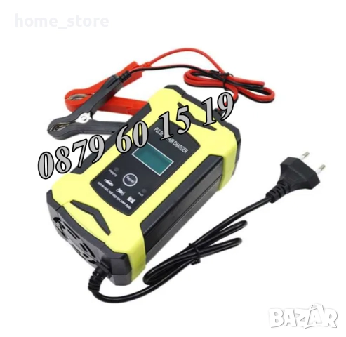 Зарядно за акумулатор 12V, импулсно зарядно за акумулатор 12V, снимка 3 - Аксесоари и консумативи - 52371978