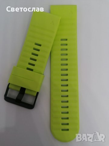 Силиконова каишка за Garmin Fenix 5X 6X 7X /3/3 HR 26mm QuickFit, снимка 6 - Каишки за часовници - 37385673