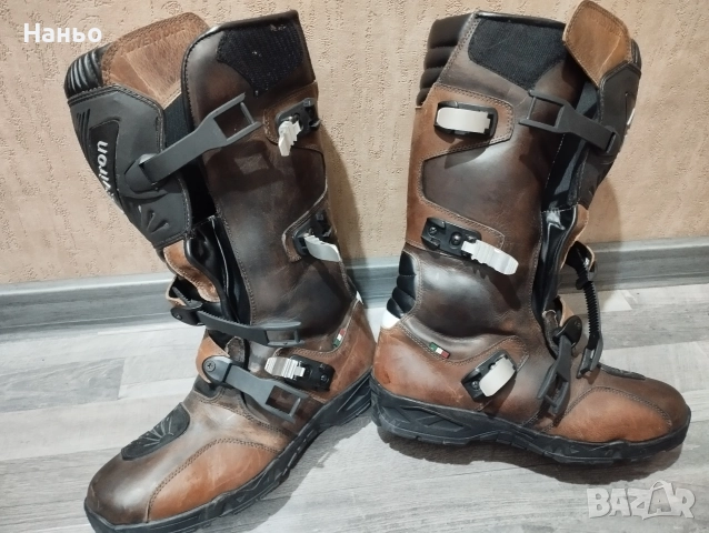 Мото ботуши-Eviron-waterproof! 44-номер., снимка 6 - Мотоциклети и мототехника - 52594256