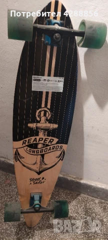 long board reaper, снимка 2 - Скейтборд, ховърборд, уейвборд - 50773831