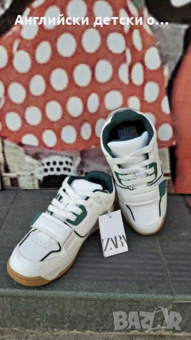 Английски детски кецове-ZARA , снимка 2 - Детски маратонки - 52140874