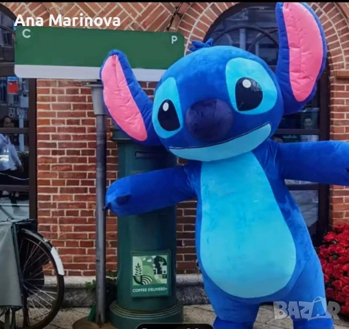 Стич и спайдърмен - нашите маскоти