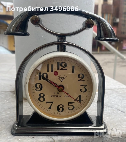 Стар и рядък механичен будилник Шанхайски диамант, снимка 11 - Други ценни предмети - 53249182