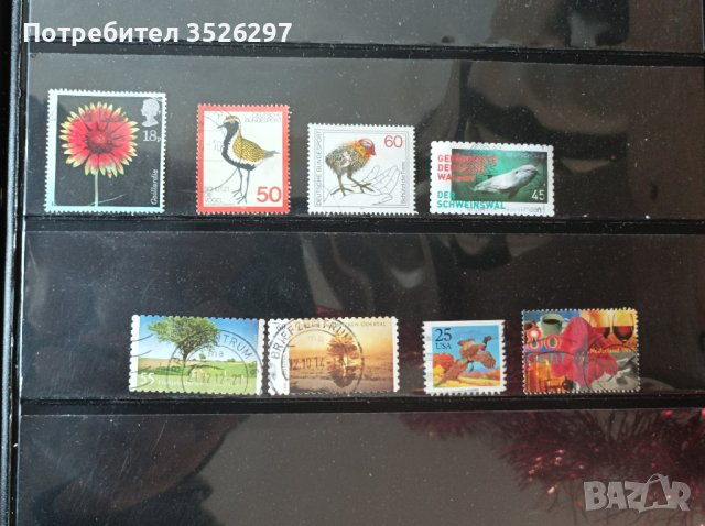 Колекция от 103 пощенски марки на тема Флора и Фауна, снимка 4 - Филателия - 43771675