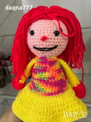 Плетена кукла Германия, снимка 9 - Кукли - 52256444