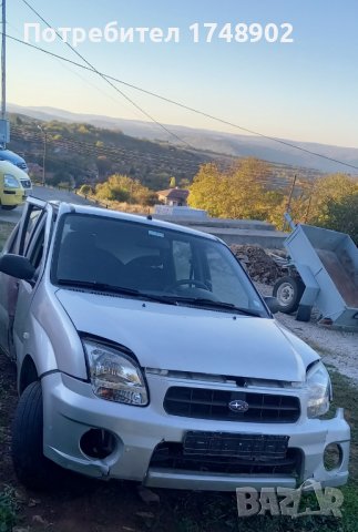 Subaru justy 1.3 - 90k. 2007 г. на части 0тличен двигател без скорости..., снимка 2 - Автомобили и джипове - 38362834