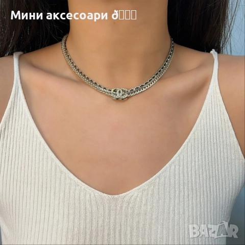 CHANEL колие, снимка 6 - Колиета, медальони, синджири - 52857039