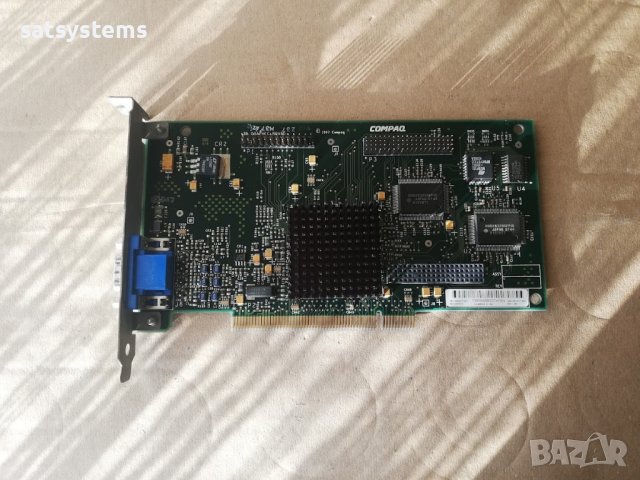 Видео карта COMPAQ 3D GRAPHIC BOARD 2MB PCI, снимка 1 - Видеокарти - 37128388