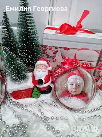 Коледни топки със снимки на НАЙ- НИСКИ ЦЕНИ И НАЙ- ДОБРО КАЧЕСТВО САМО ПРИ НАС! , снимка 5 - Други - 52438317