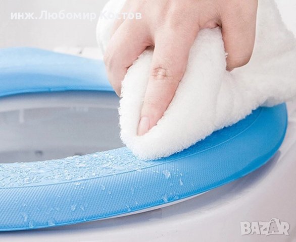 Водоустойчива мека полимерна възглавница за тоалетна седалка